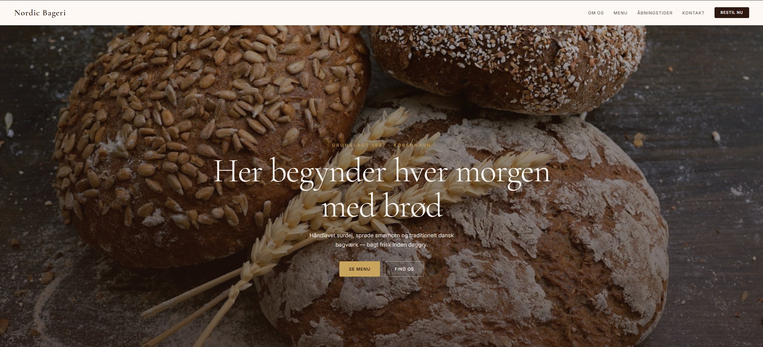 Nordic Bageri — Danish bakery catalogue with filters and inline ordering